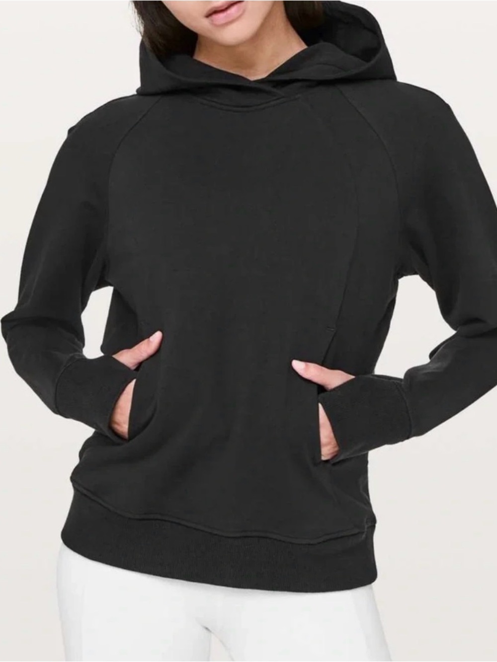 lululemon athletica Black Hooded Pullover